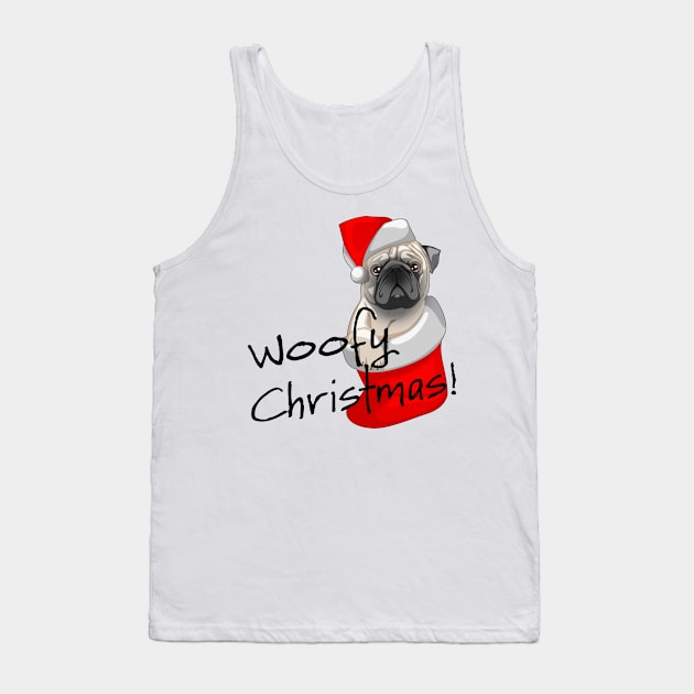 Woofy Christmas Tank Top by ZodiaCult